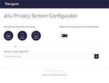 Tablet Screenshot of privacyscreens.info